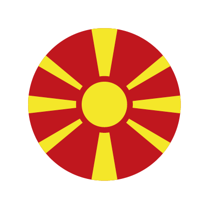 Flag of North Macedonia